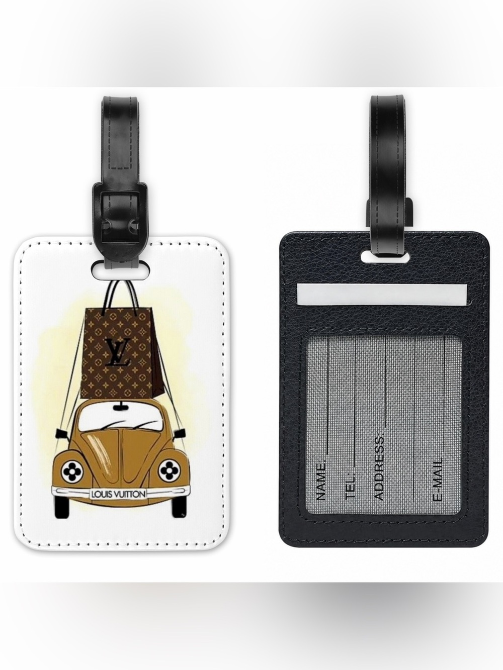HANDMADE FASHION Luggage ID Tag